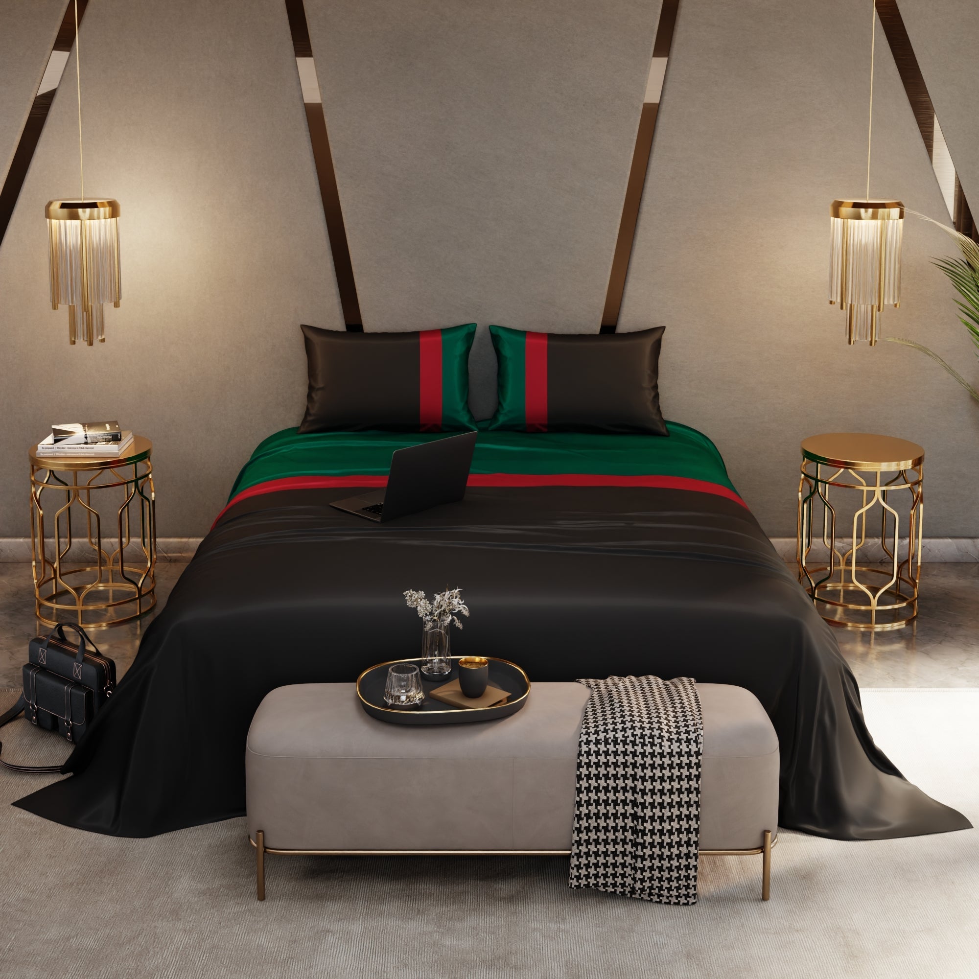 Louvre Luxe Bedsheet Set