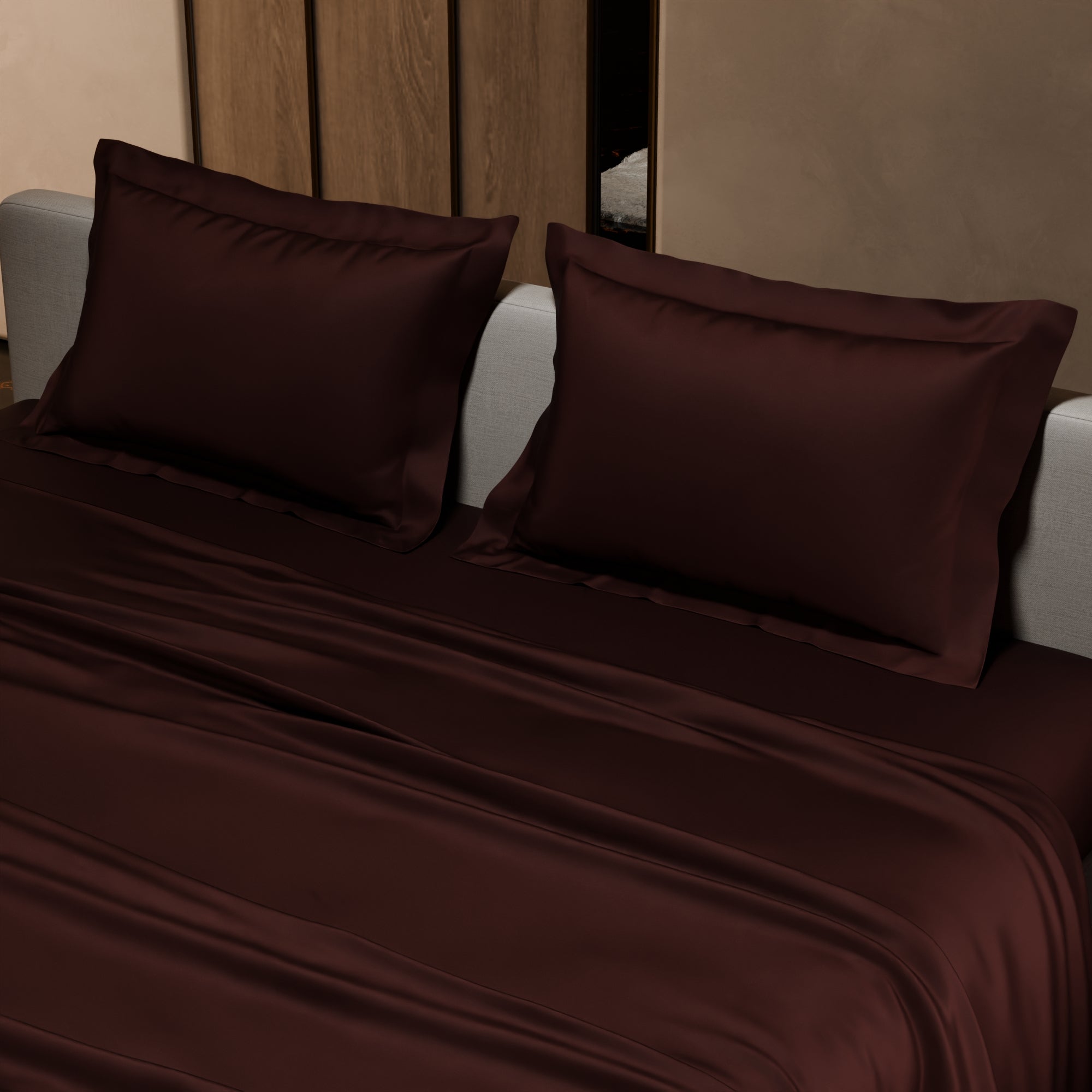 Hot Chocolate Flat Bedsheet Set