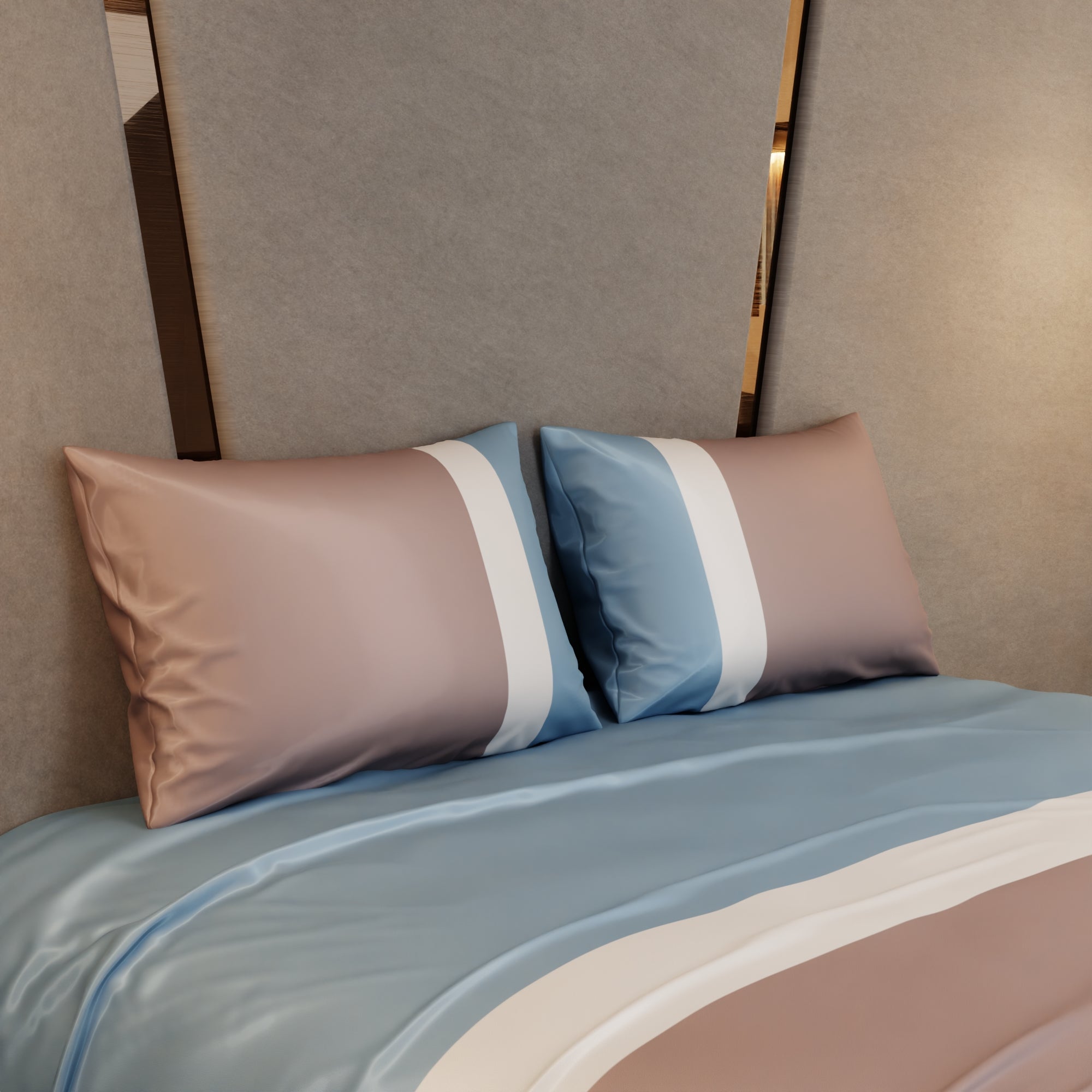 Urban Elegance Bands Bedsheet Set