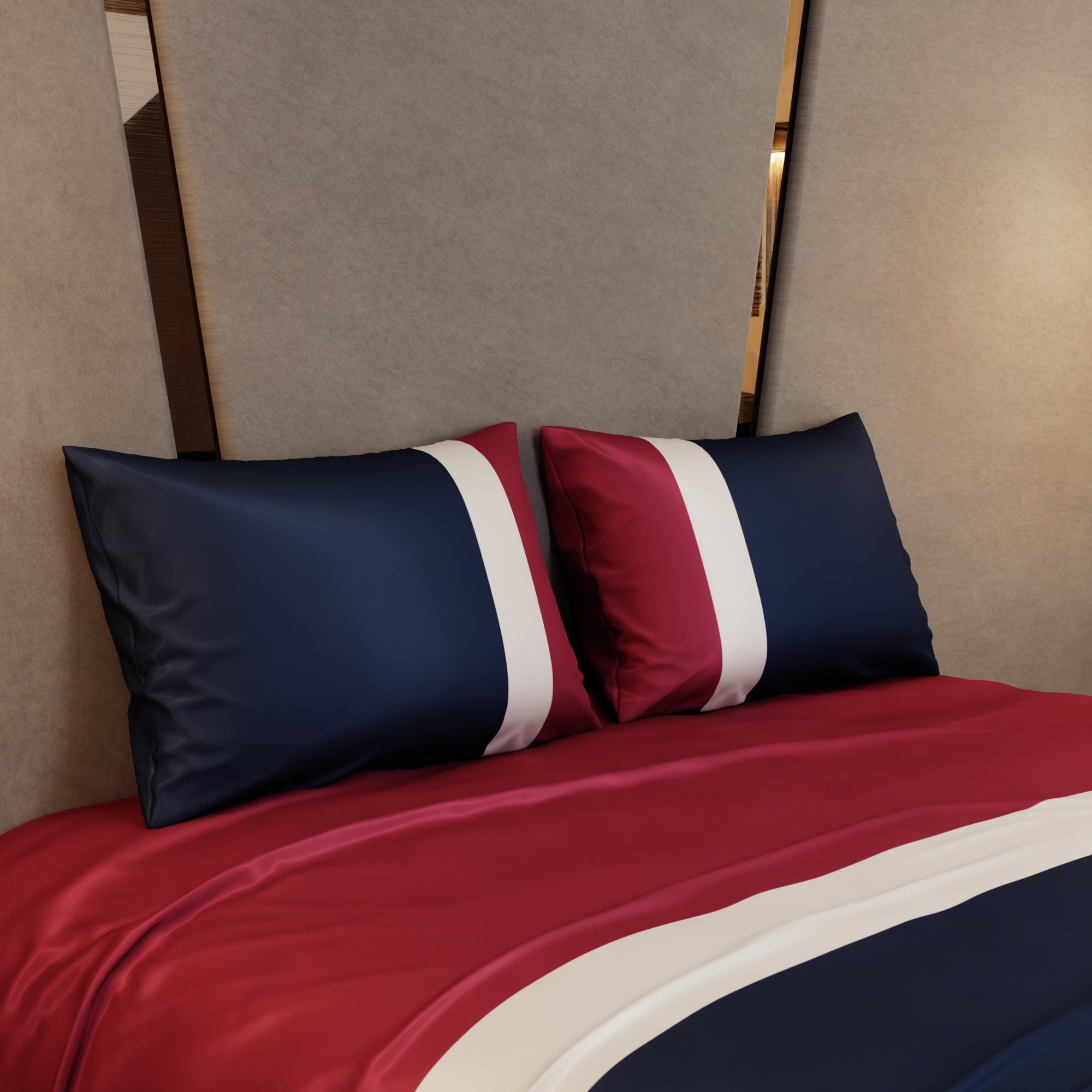Boulevard Blue Bedsheet Set