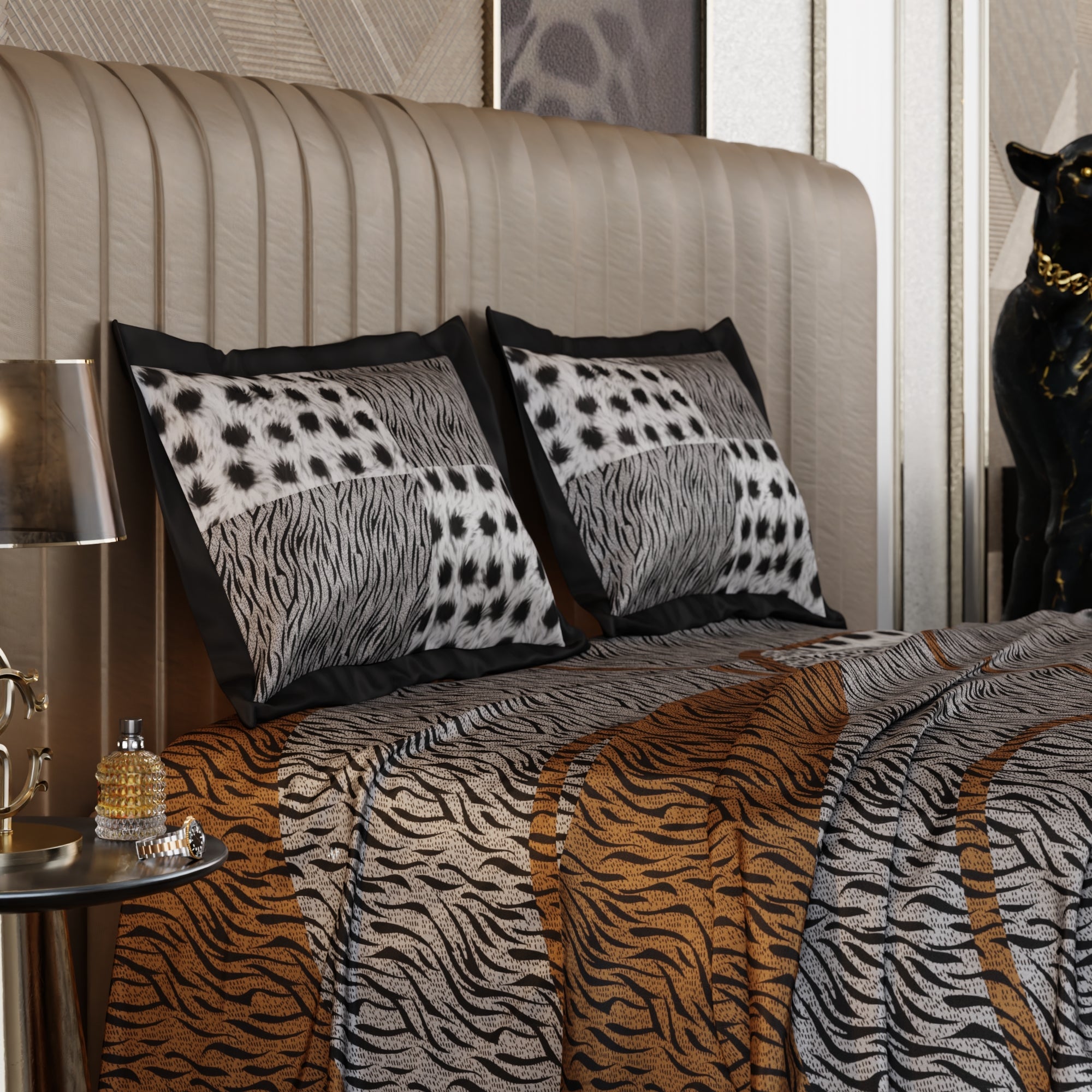 Primal Elegance Enriched Cotton Bedsheet Set