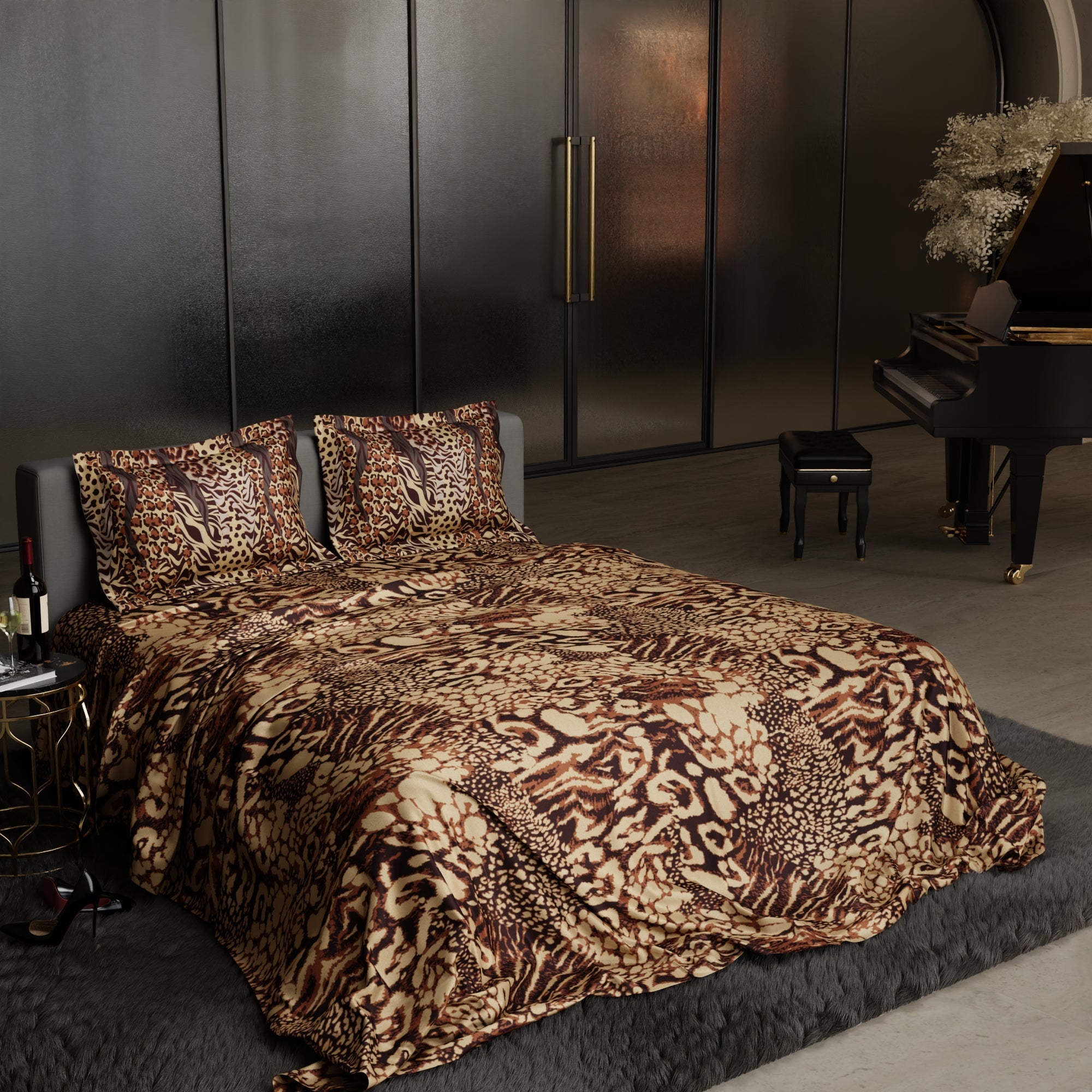 Desert Wanderer Enriched Cotton Bedsheet Set