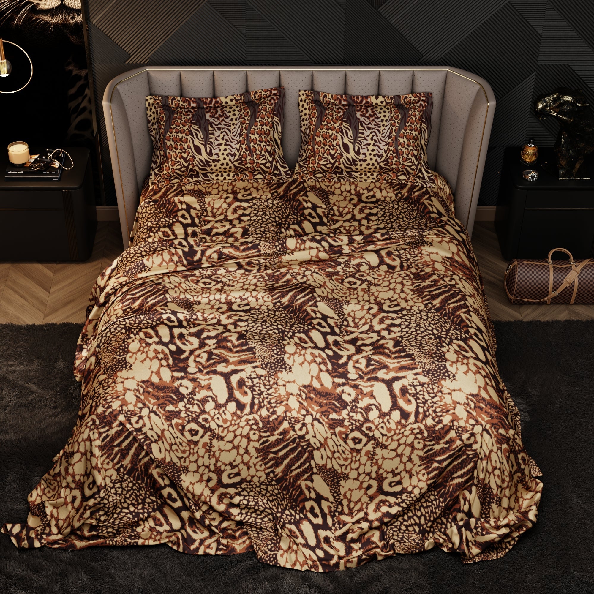 Desert Wanderer Enriched Cotton Bedsheet Set