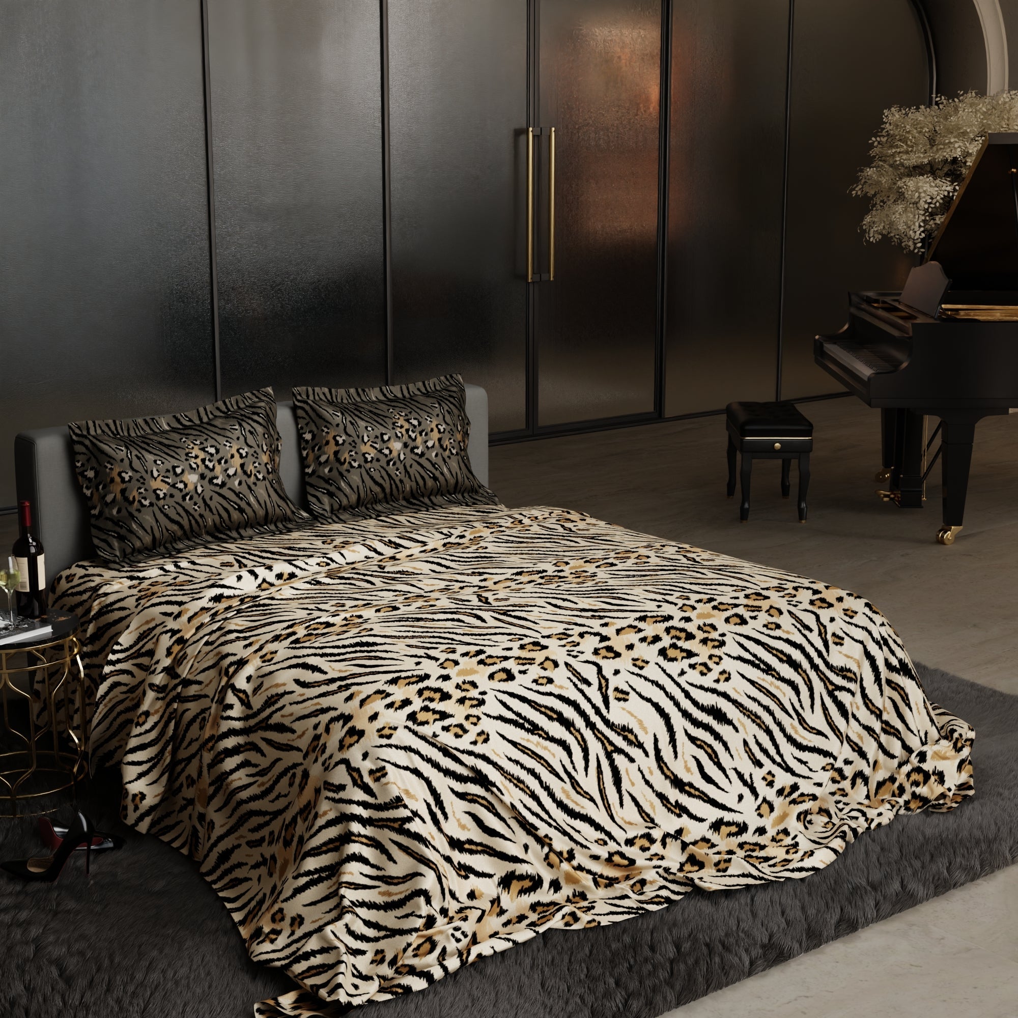 After the Hunt Enriched Cotton Bedsheet Set