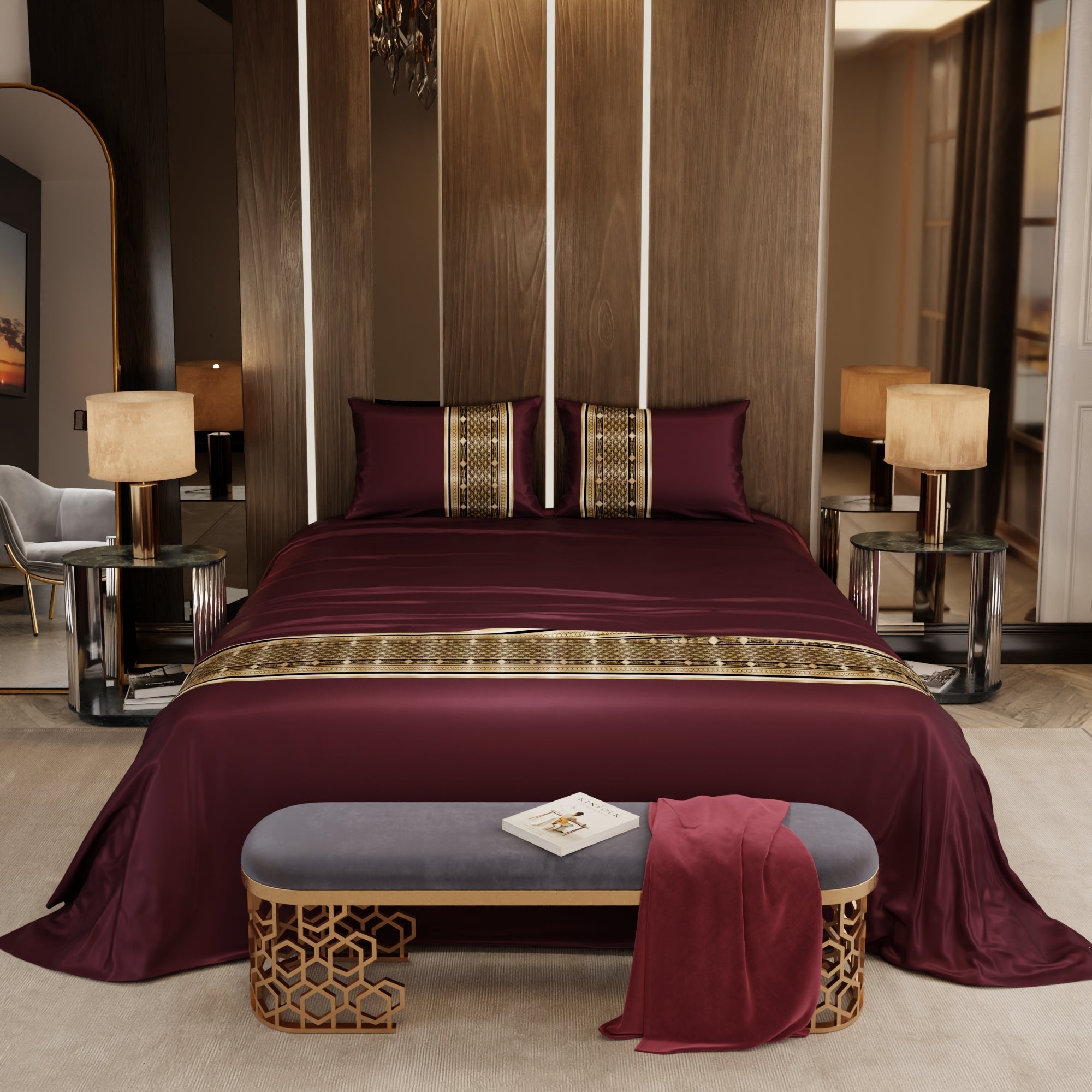 Royal Treasures Bedsheet Set