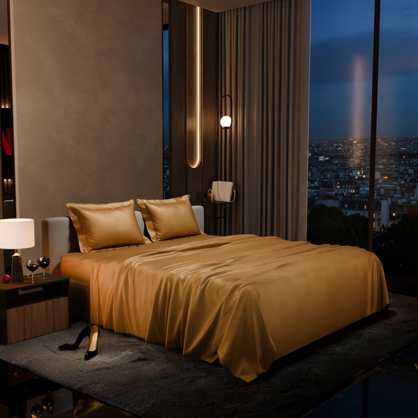 Eternal Glow Flat Bedsheet Set