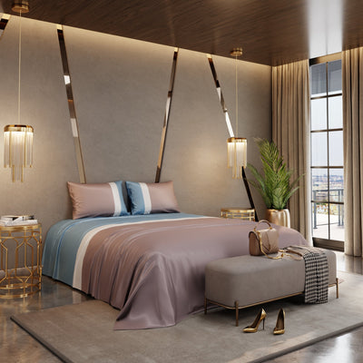 Urban Elegance Bands Bedsheet Set