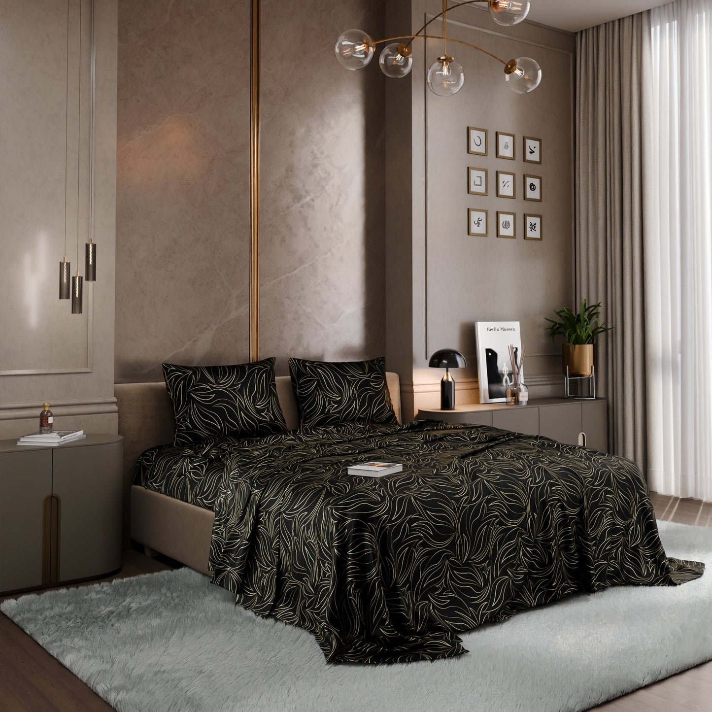 Midnight Opera Bedsheet Set