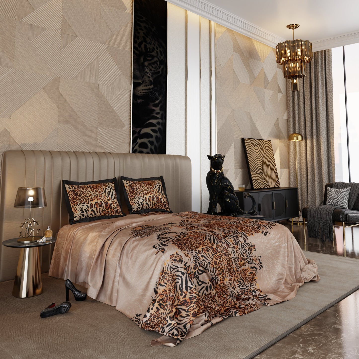 Sienna Huntress Enriched Cotton Bedsheet Set