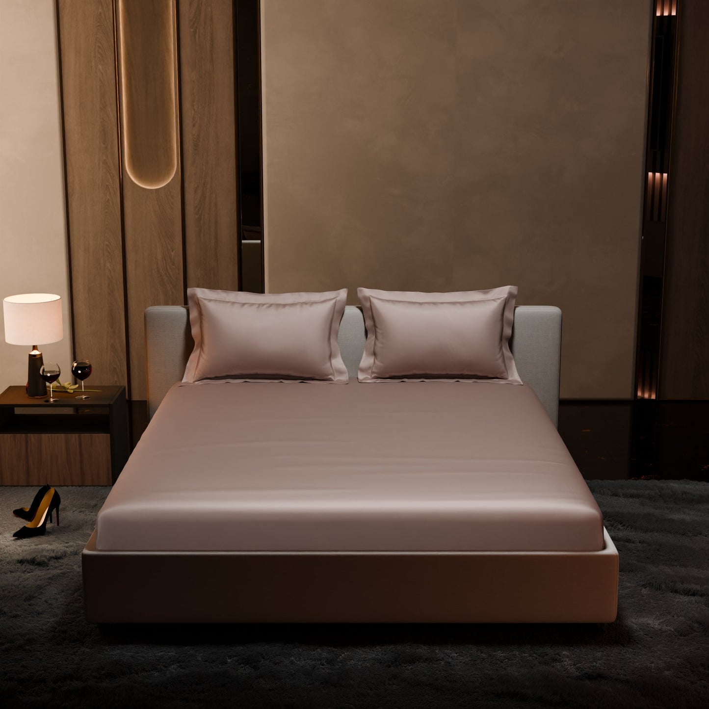 Champagne Fitted Bedsheet Set