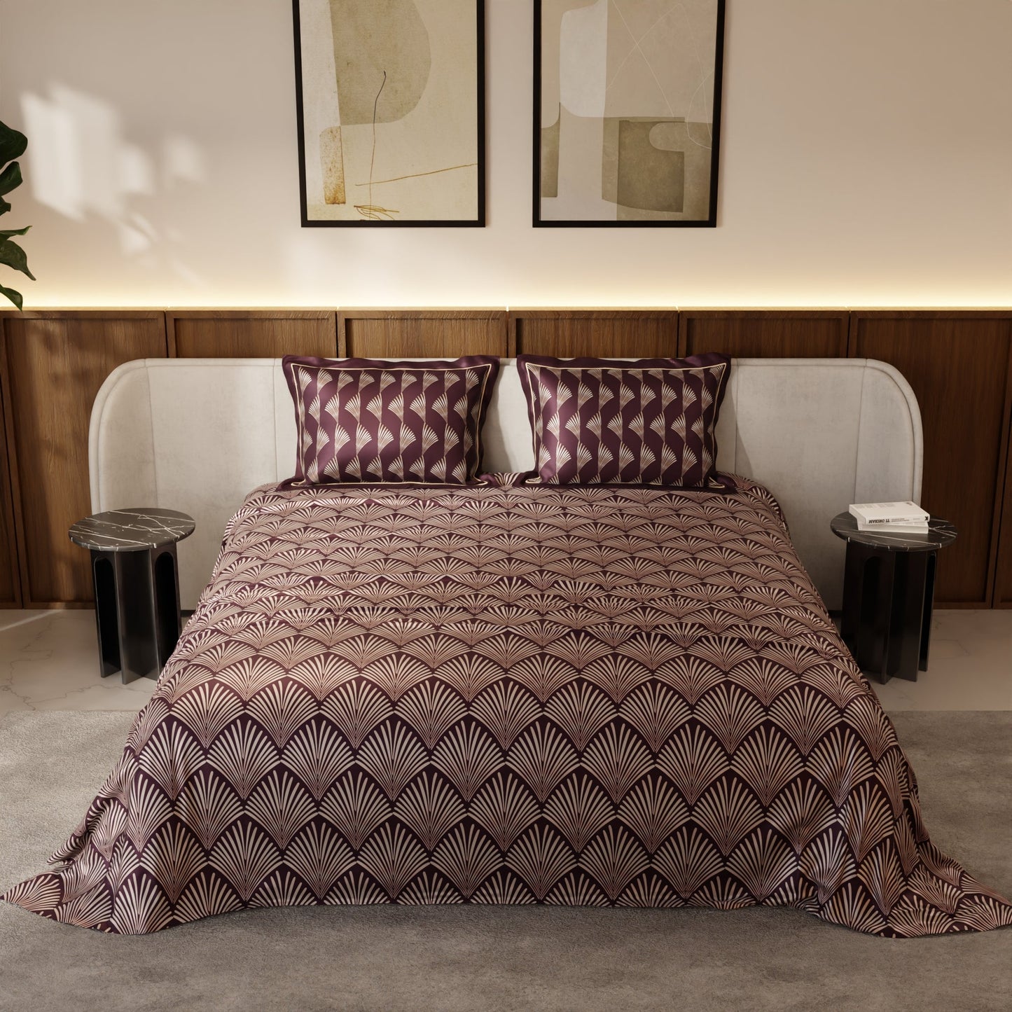 Ruby Affair Bedsheet Set