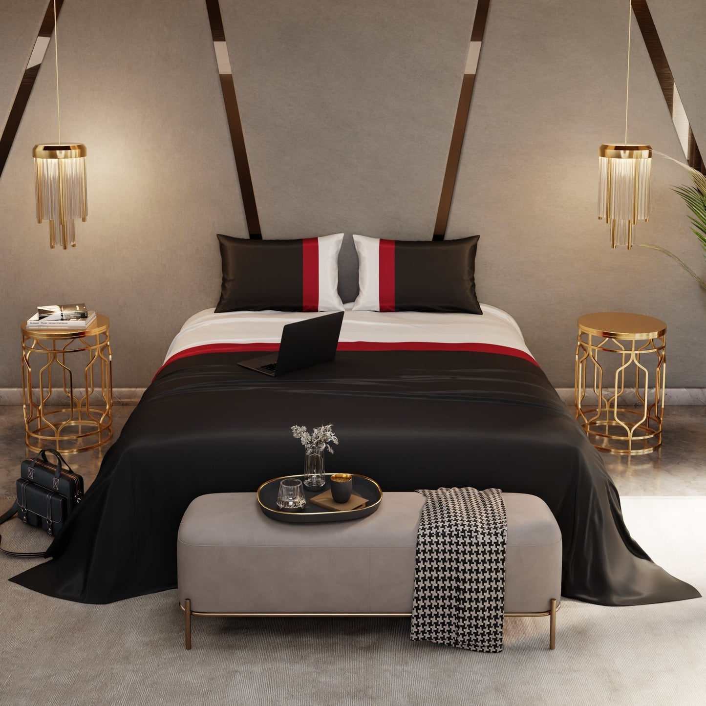 Rooftop Views Trio Bedsheet Set