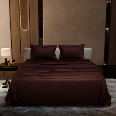 Hot Chocolate Flat Bedsheet Set