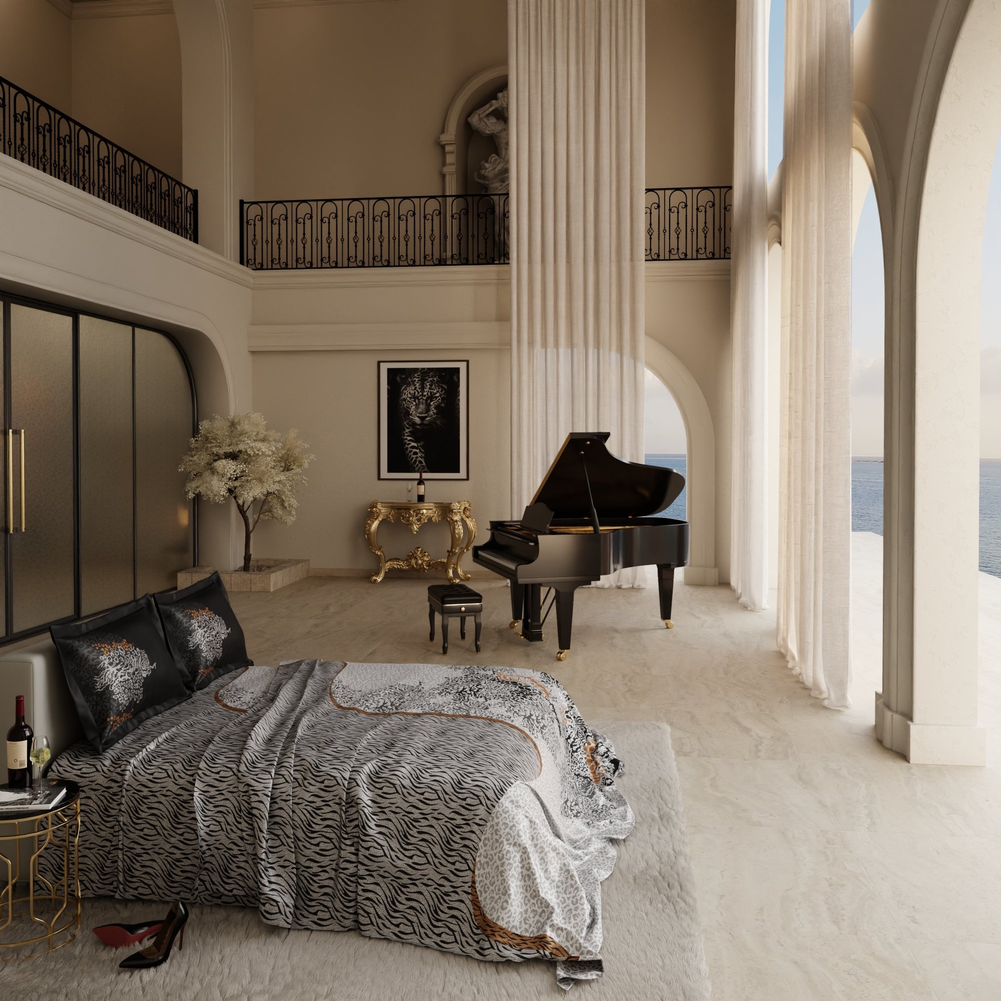 Mist Walker Enriched Cotton Bedsheet Set