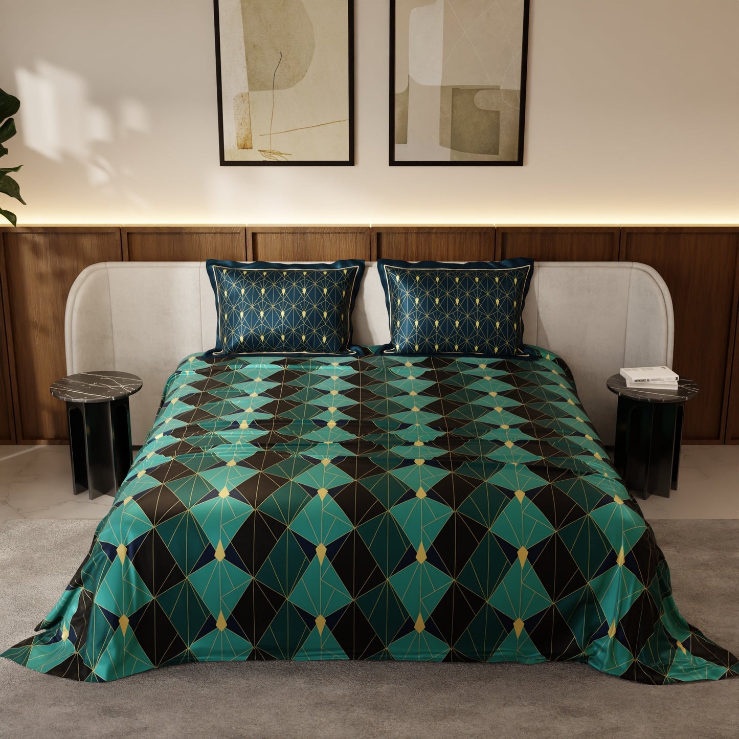 Emerald Celebration Bedsheet Set