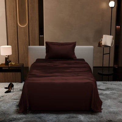 Hot Chocolate Flat Bedsheet Set