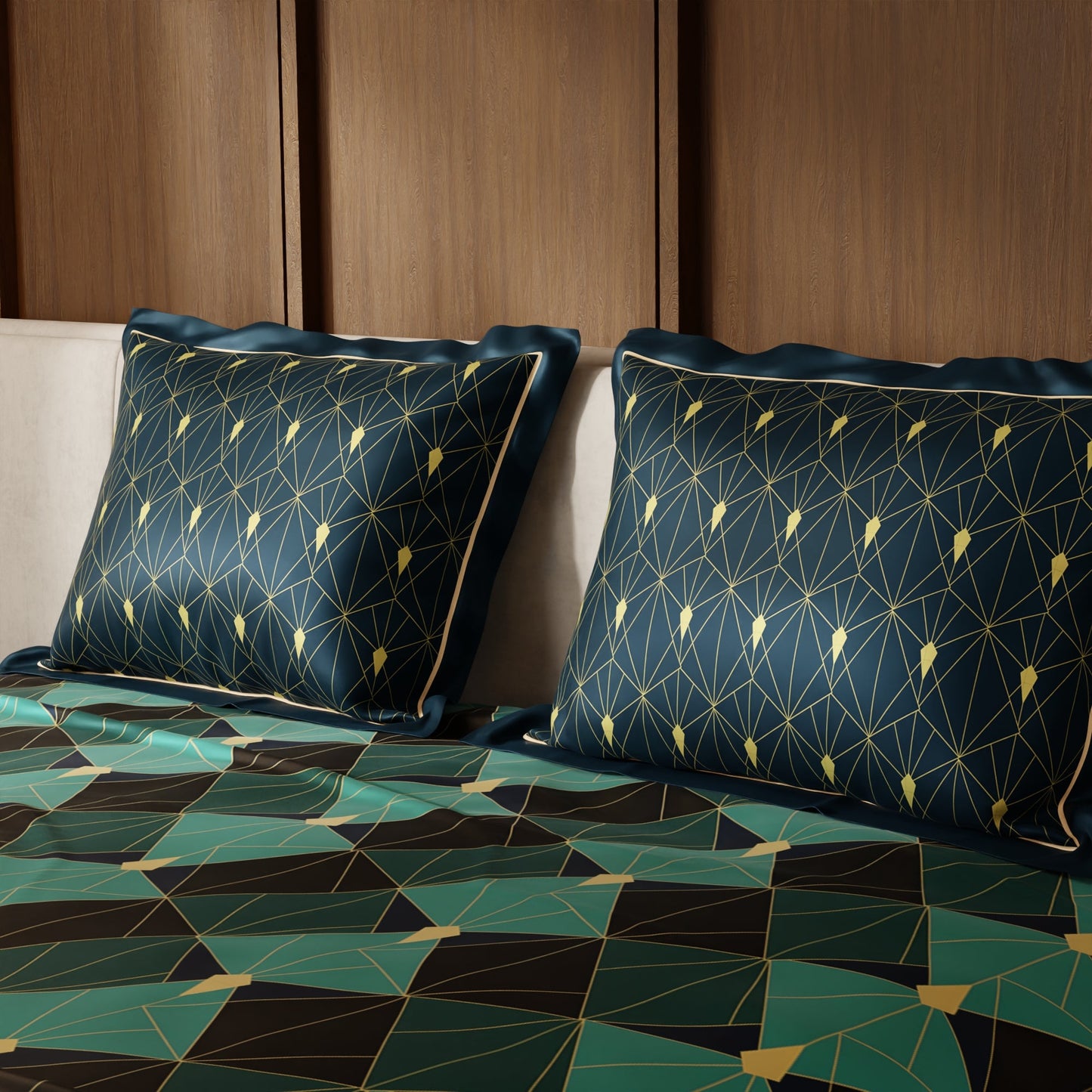 Emerald Celebration Bedsheet Set
