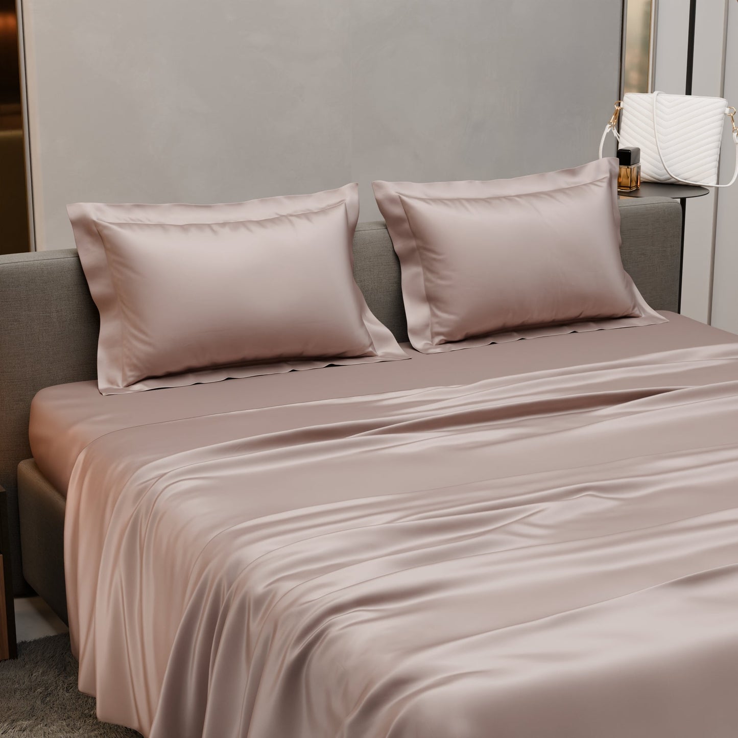 Champagne Flat Bedsheet Set