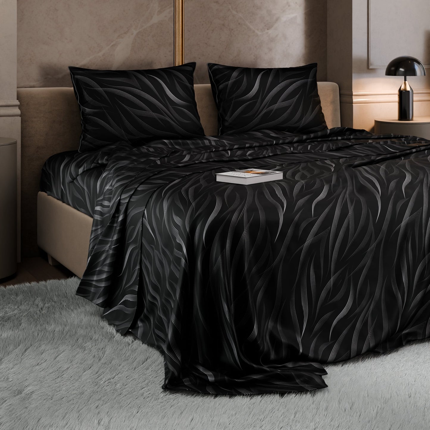 Moonlight Whispers Bedsheet Set