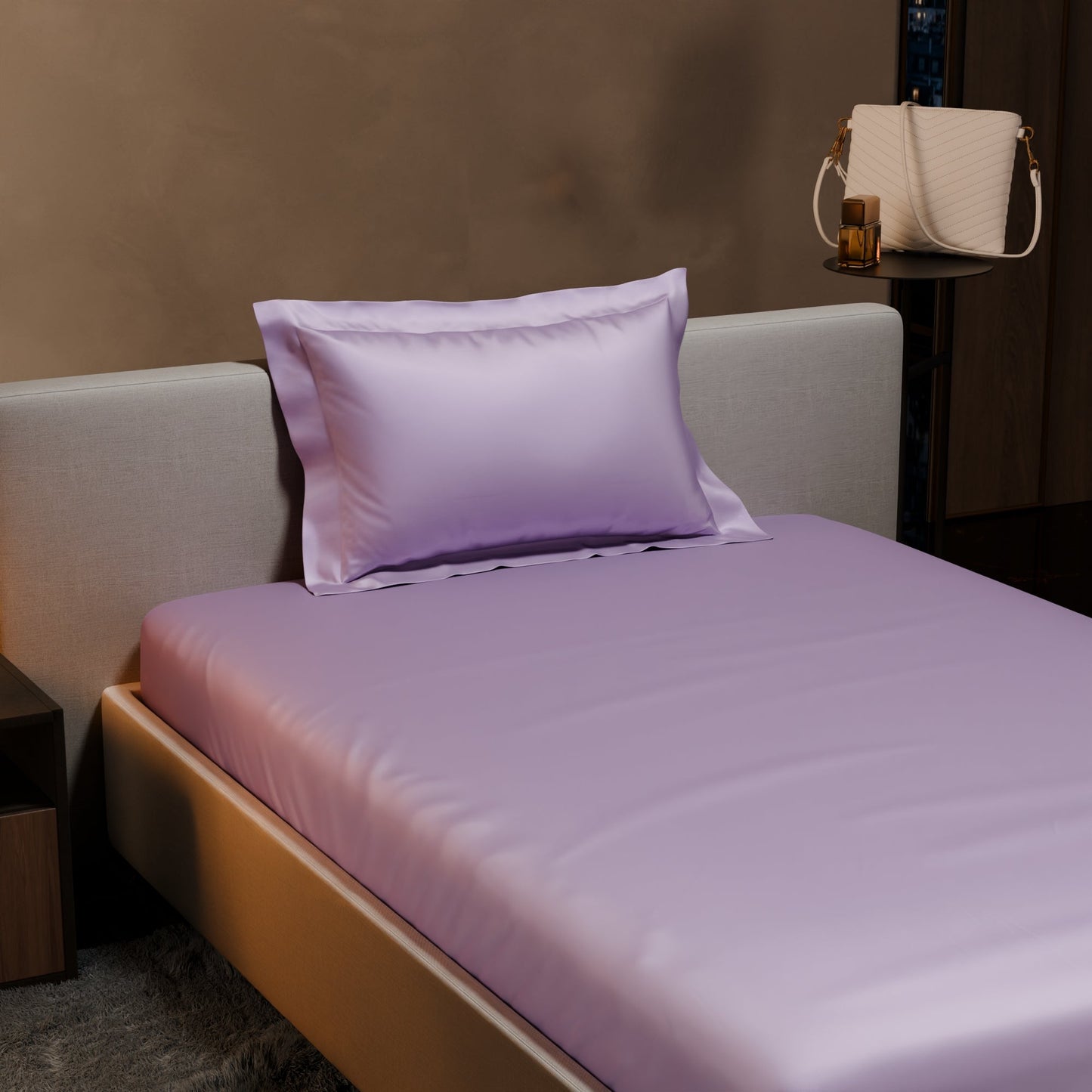 Lilac Affair Fitted Bedsheet Set