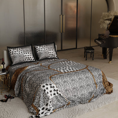 Primal Elegance Enriched Cotton Bedsheet Set