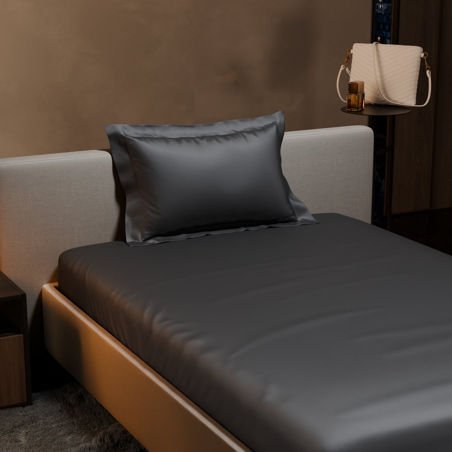Twilight Embrace Fitted Bedsheet Set