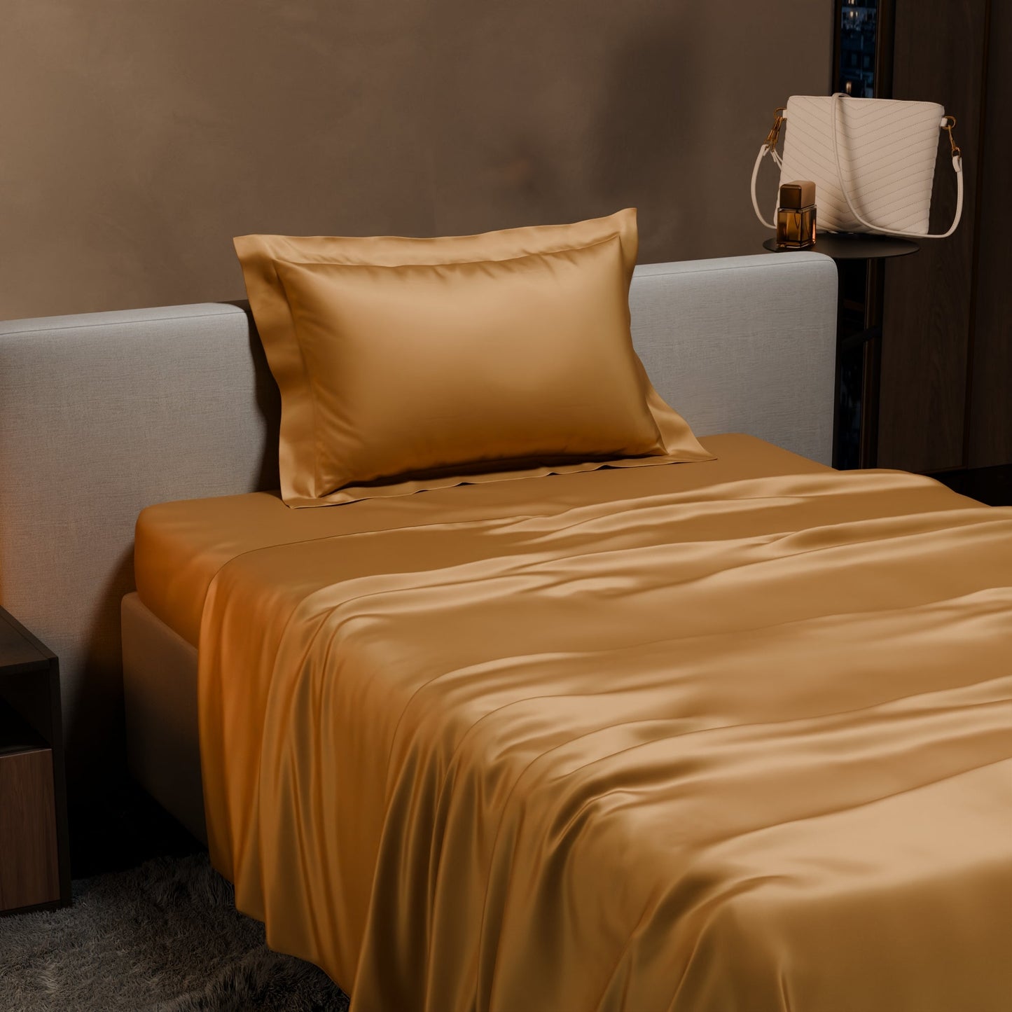 Eternal Glow Flat Bedsheet Set