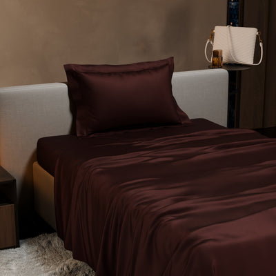Hot Chocolate Flat Bedsheet Set
