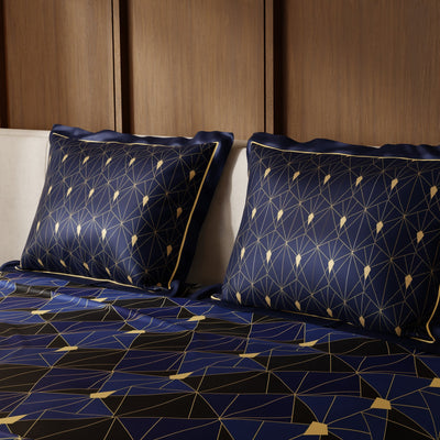 Navy Fiesta Bedsheet Set