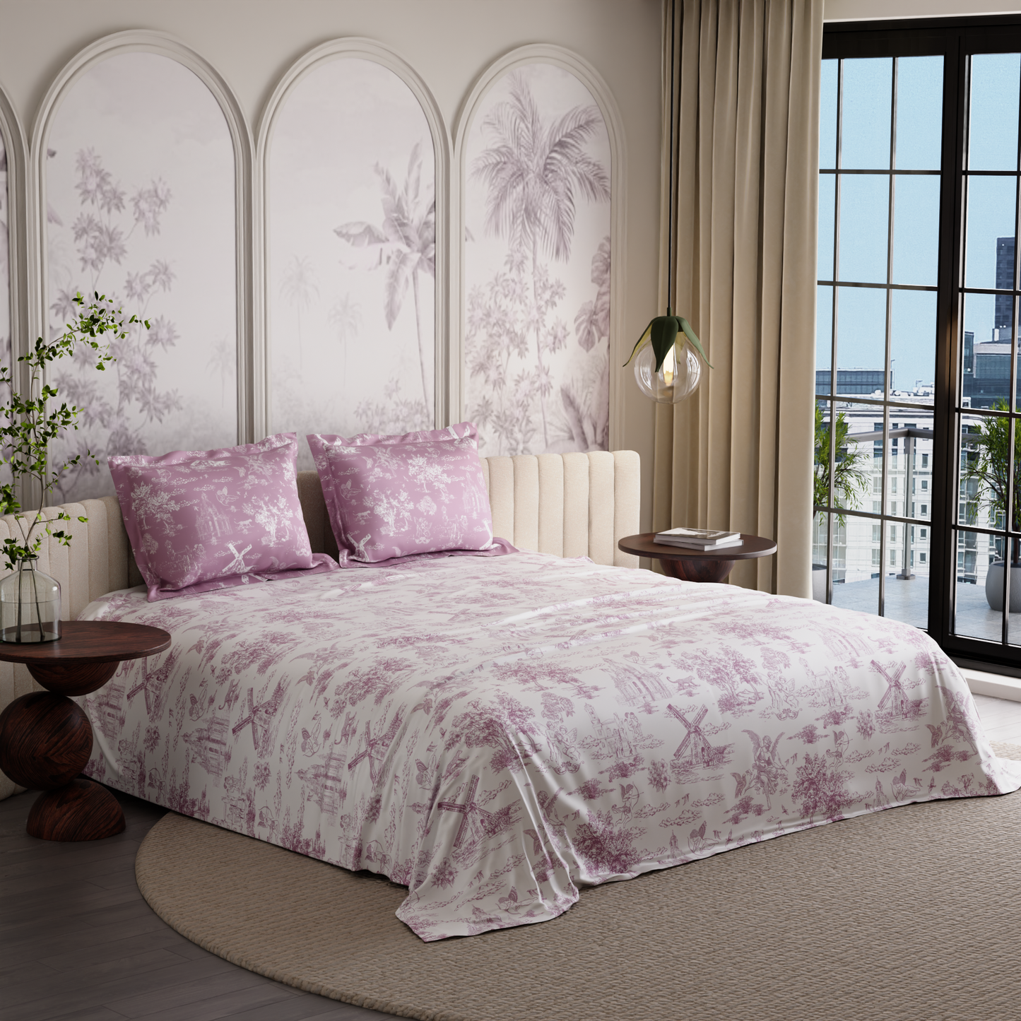 Blushwood 300TC 100% Cotton Bedsheet Set