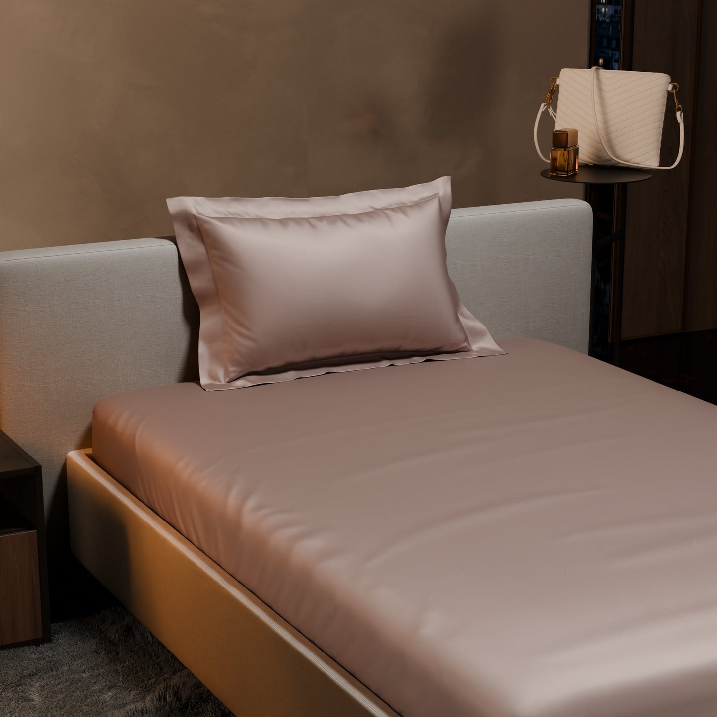 Champagne Fitted Bedsheet Set