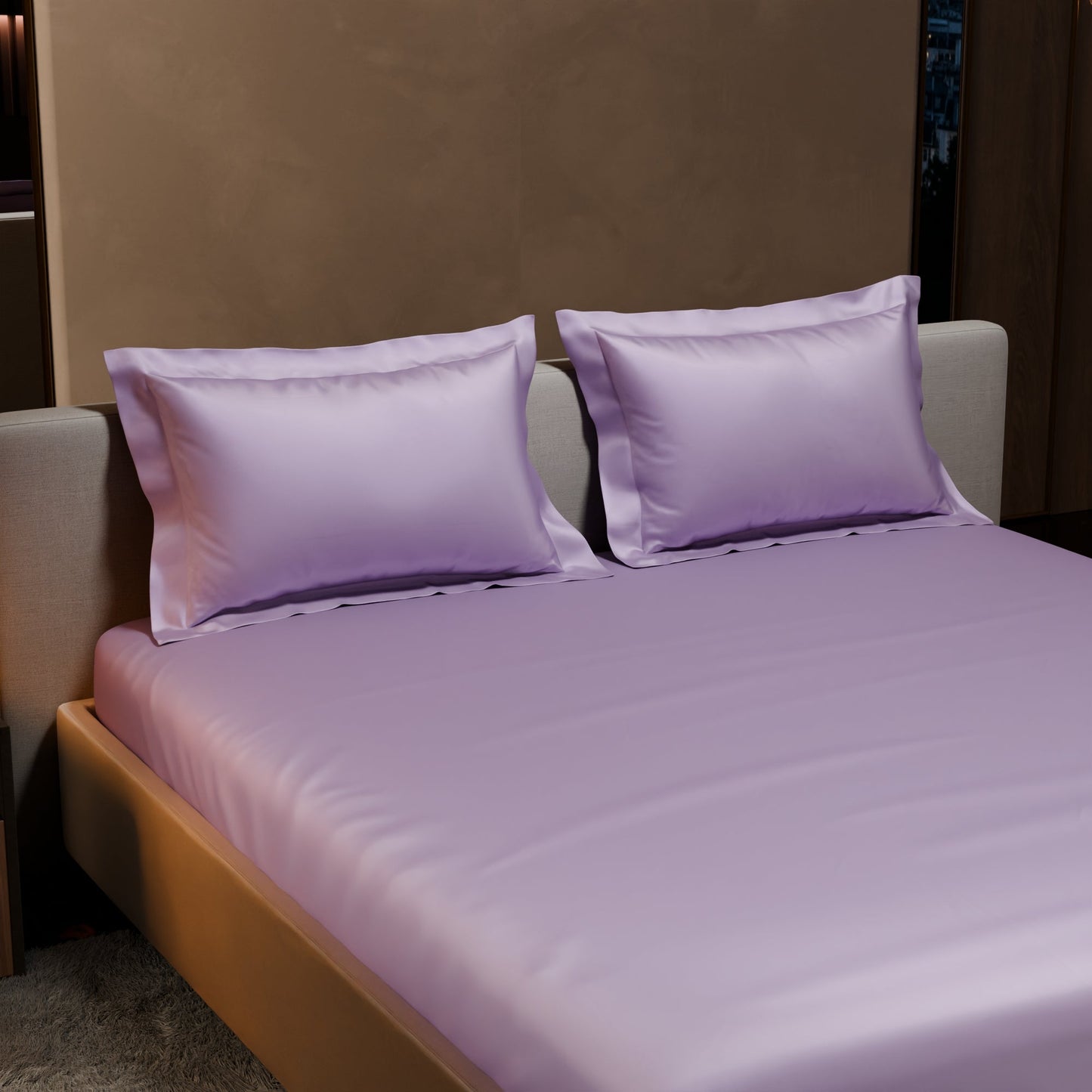Lilac Affair Fitted Bedsheet Set
