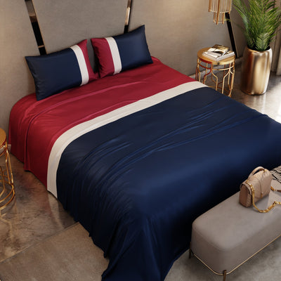 Boulevard Blue Bedsheet Set