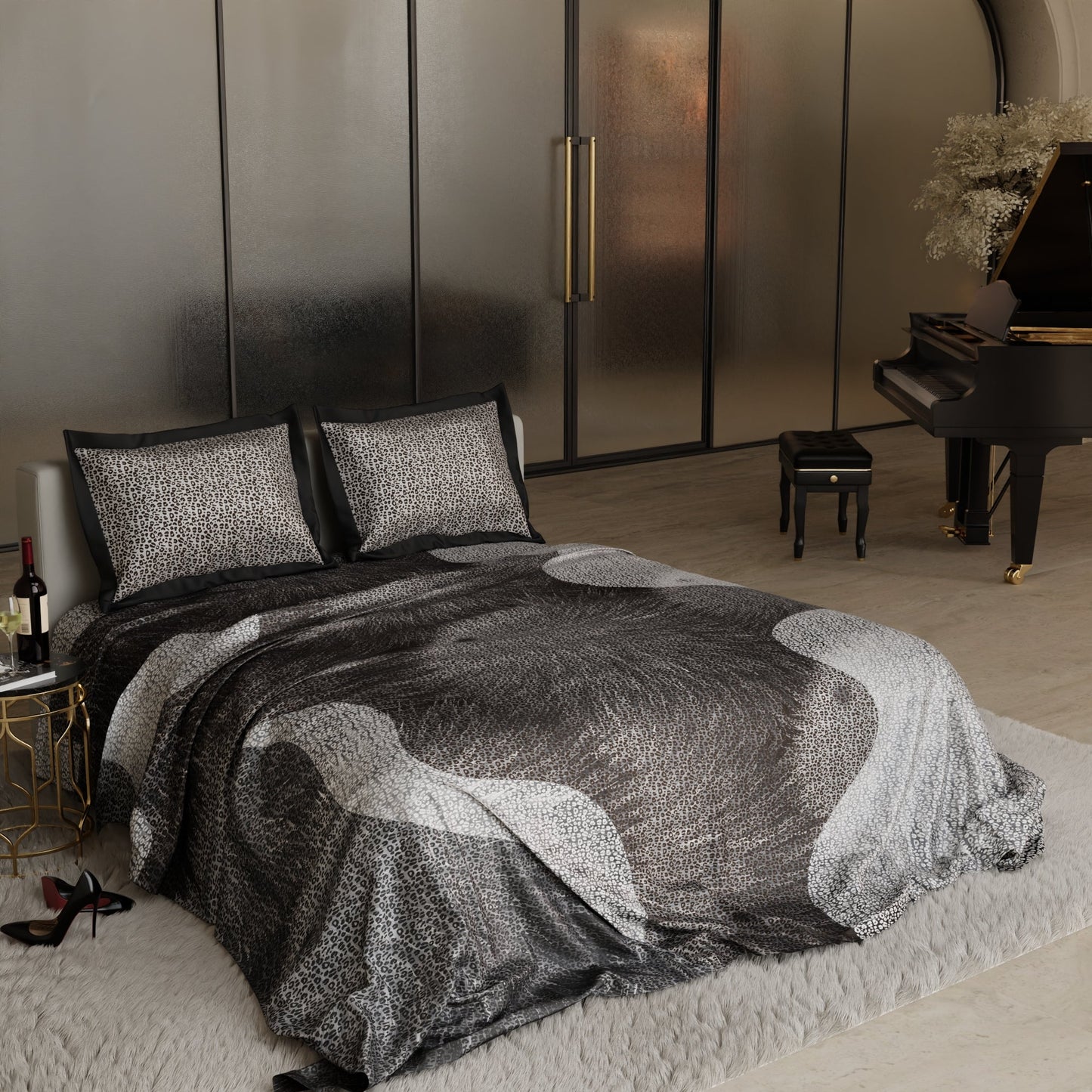 Night Safari Enriched Cotton Bedsheet Set