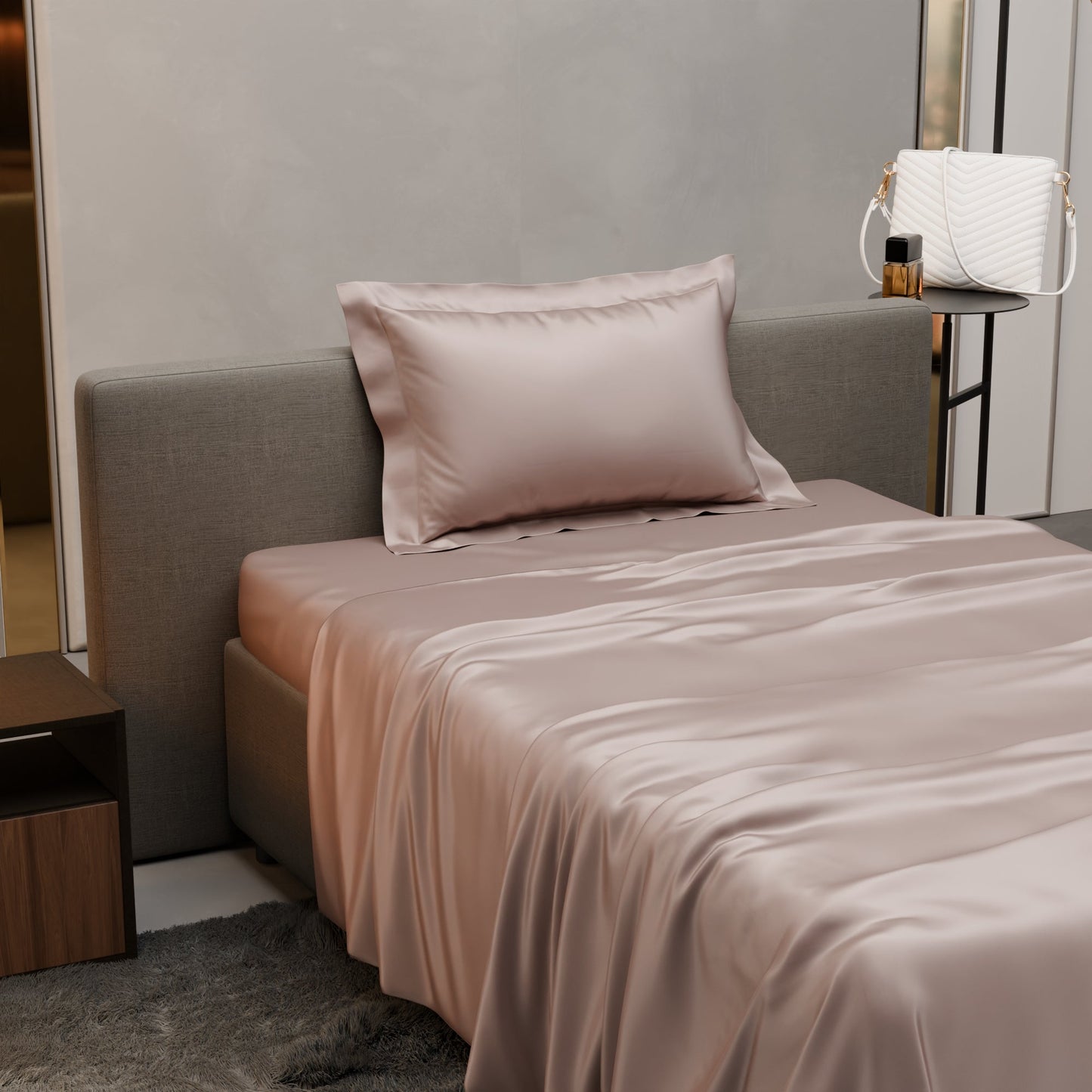 Champagne Flat Bedsheet Set
