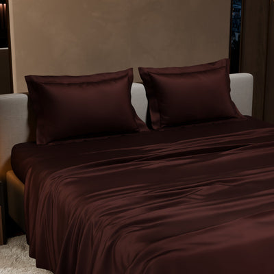 Hot Chocolate Flat Bedsheet Set