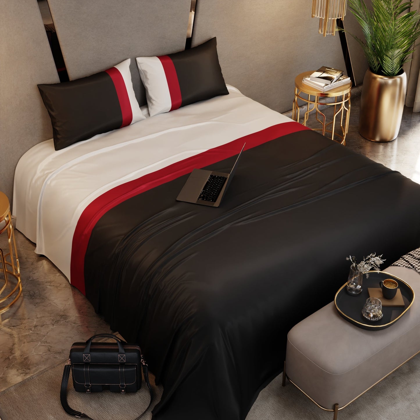 Rooftop Views Trio Bedsheet Set
