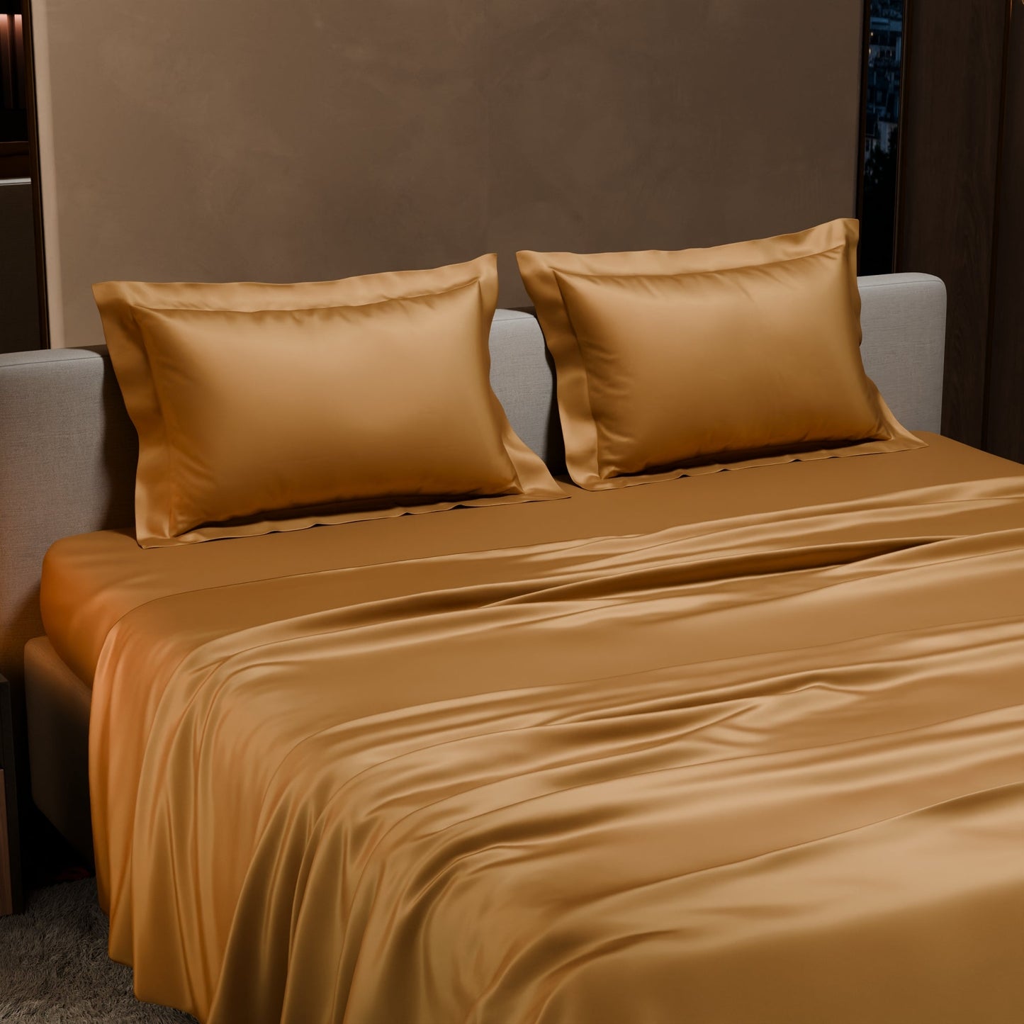 Eternal Glow Flat Bedsheet Set