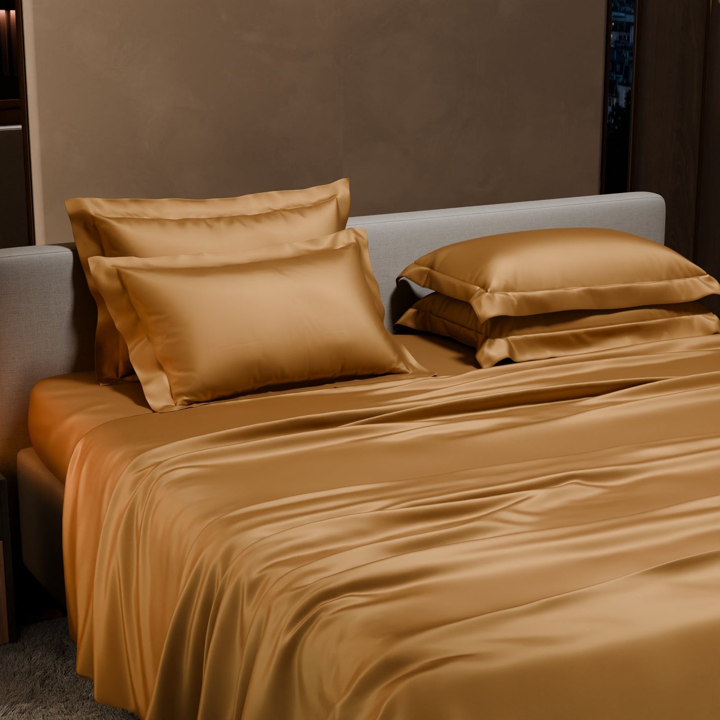 Eternal Glow Flat Bedsheet Set
