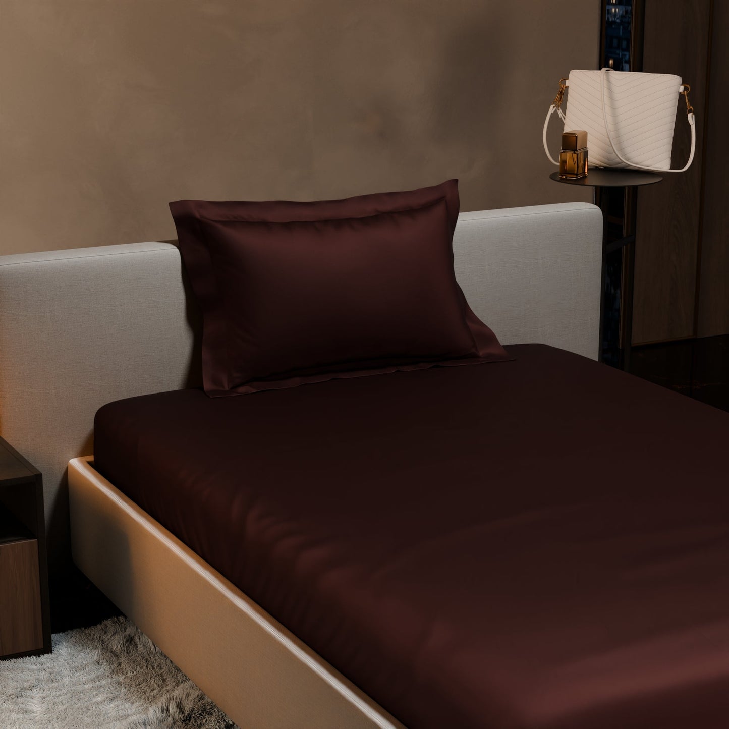 Hot Chocolate Fitted Bedsheet Set