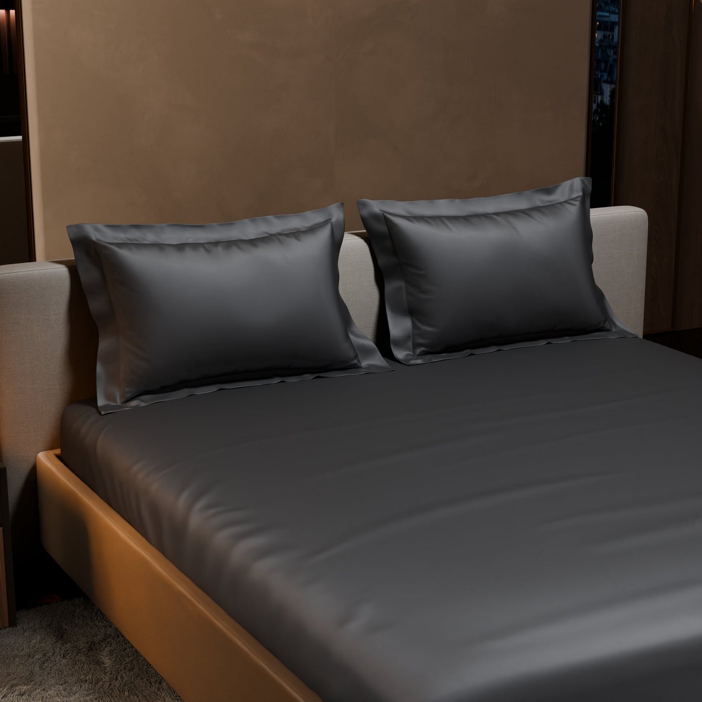 Twilight Embrace Fitted Bedsheet Set