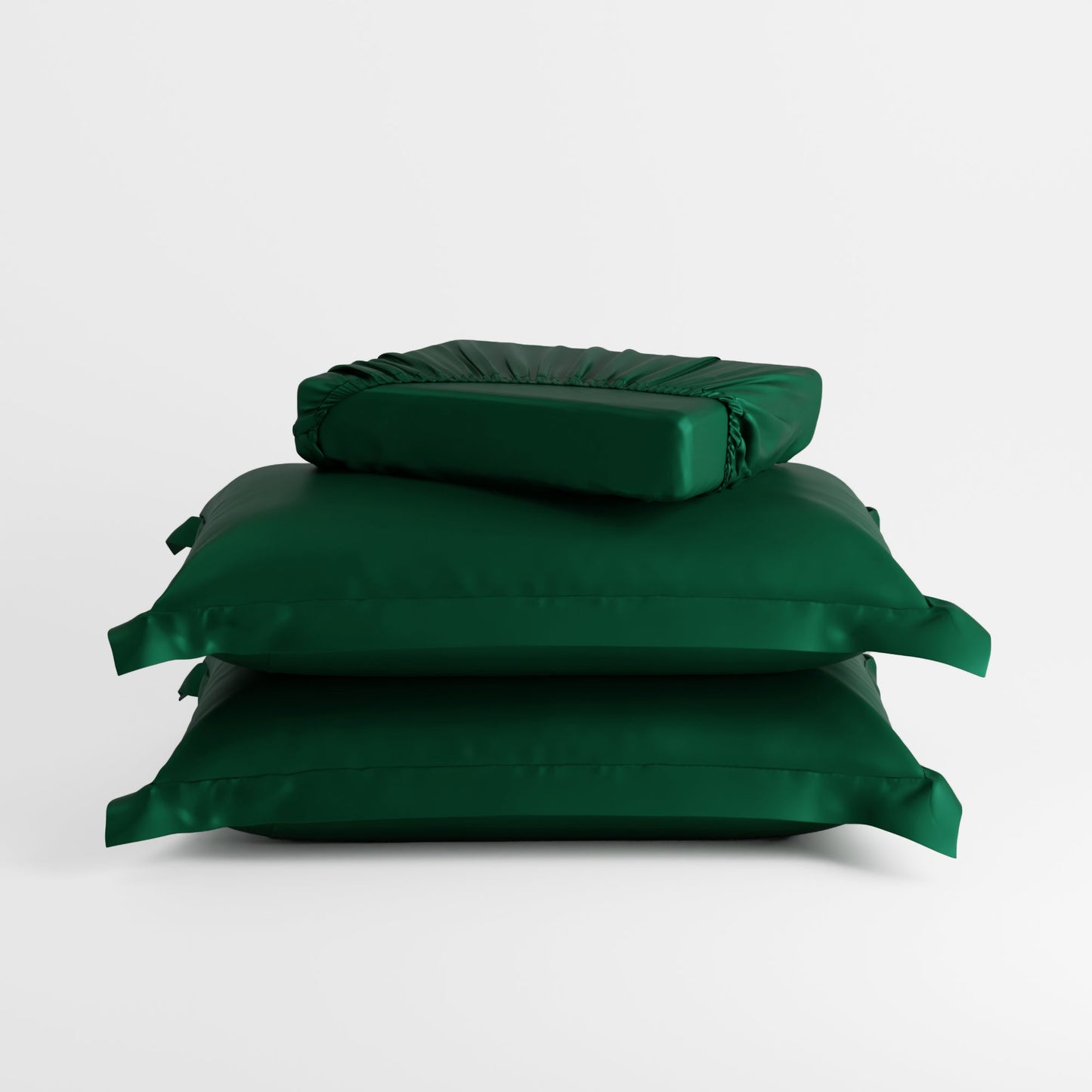 Emerald Green Fitted Bedsheet Set