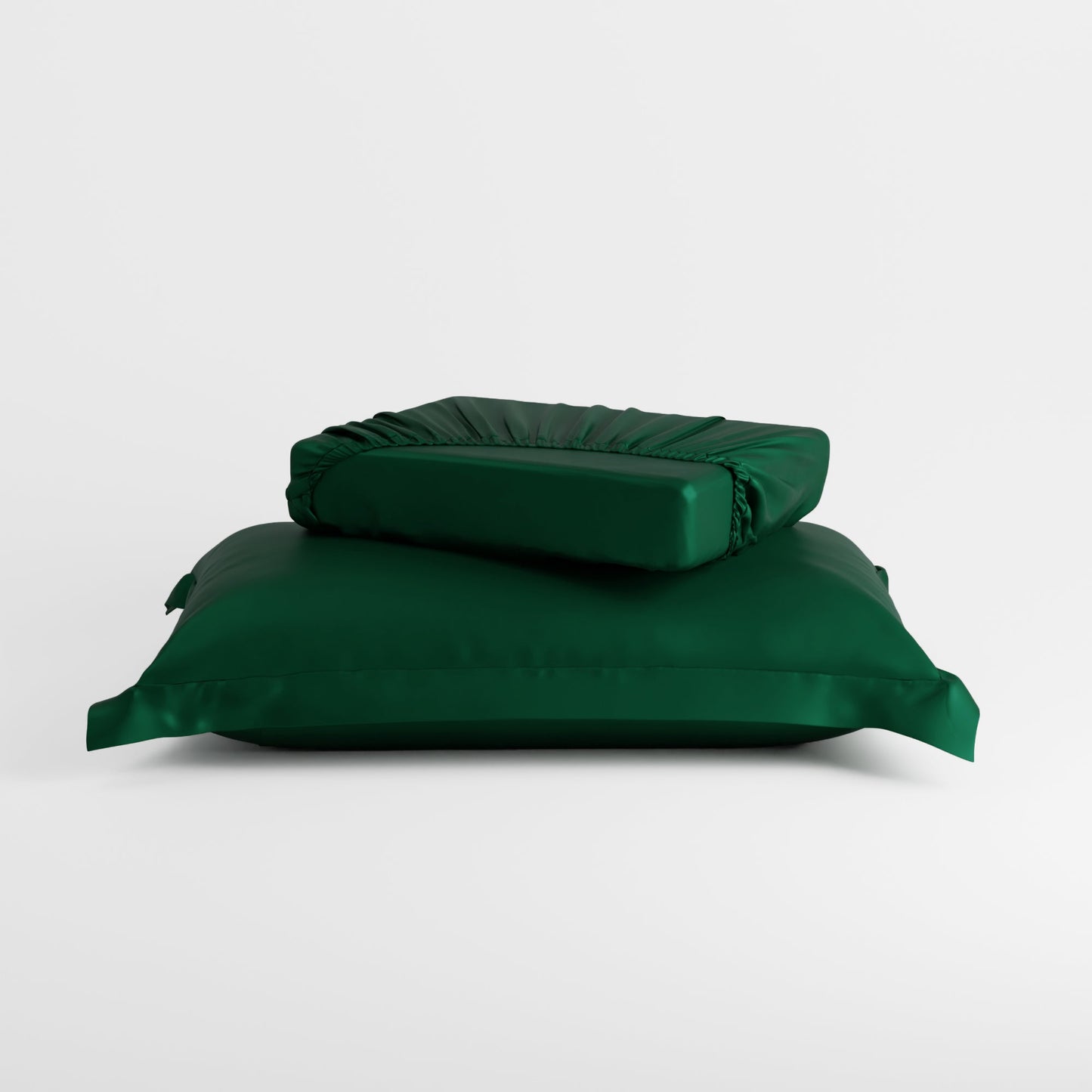 Emerald Green Fitted Bedsheet Set