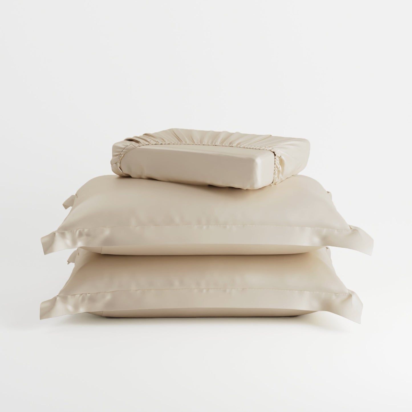 Charming Ivory Fitted Bedsheet Set