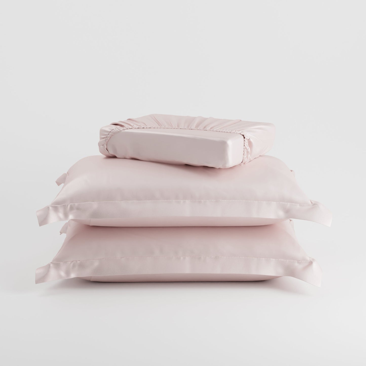 Blushing Pink Fitted Bedsheet Set