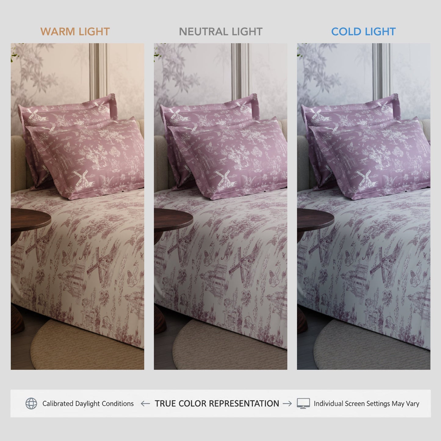 Blushwood 300TC 100% Cotton Bedsheet Set