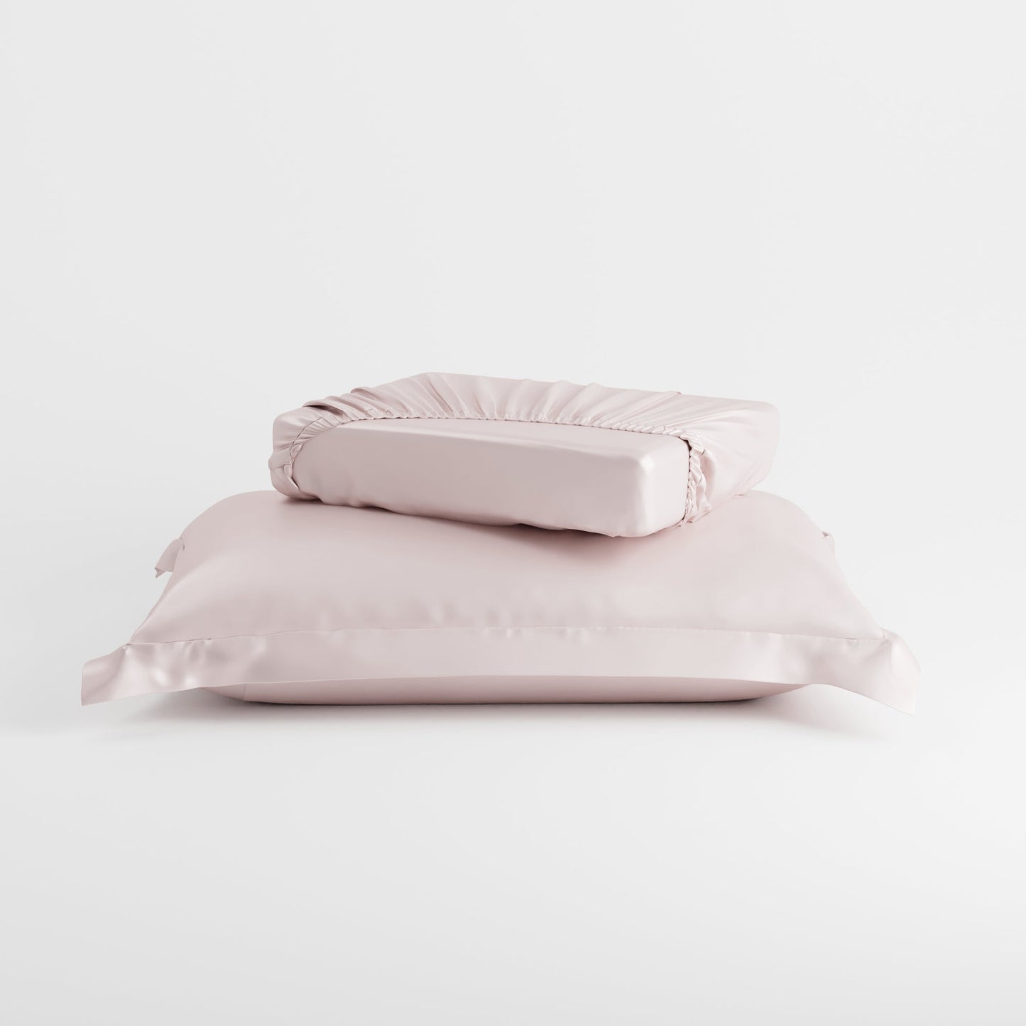 Blushing Pink Fitted Bedsheet Set