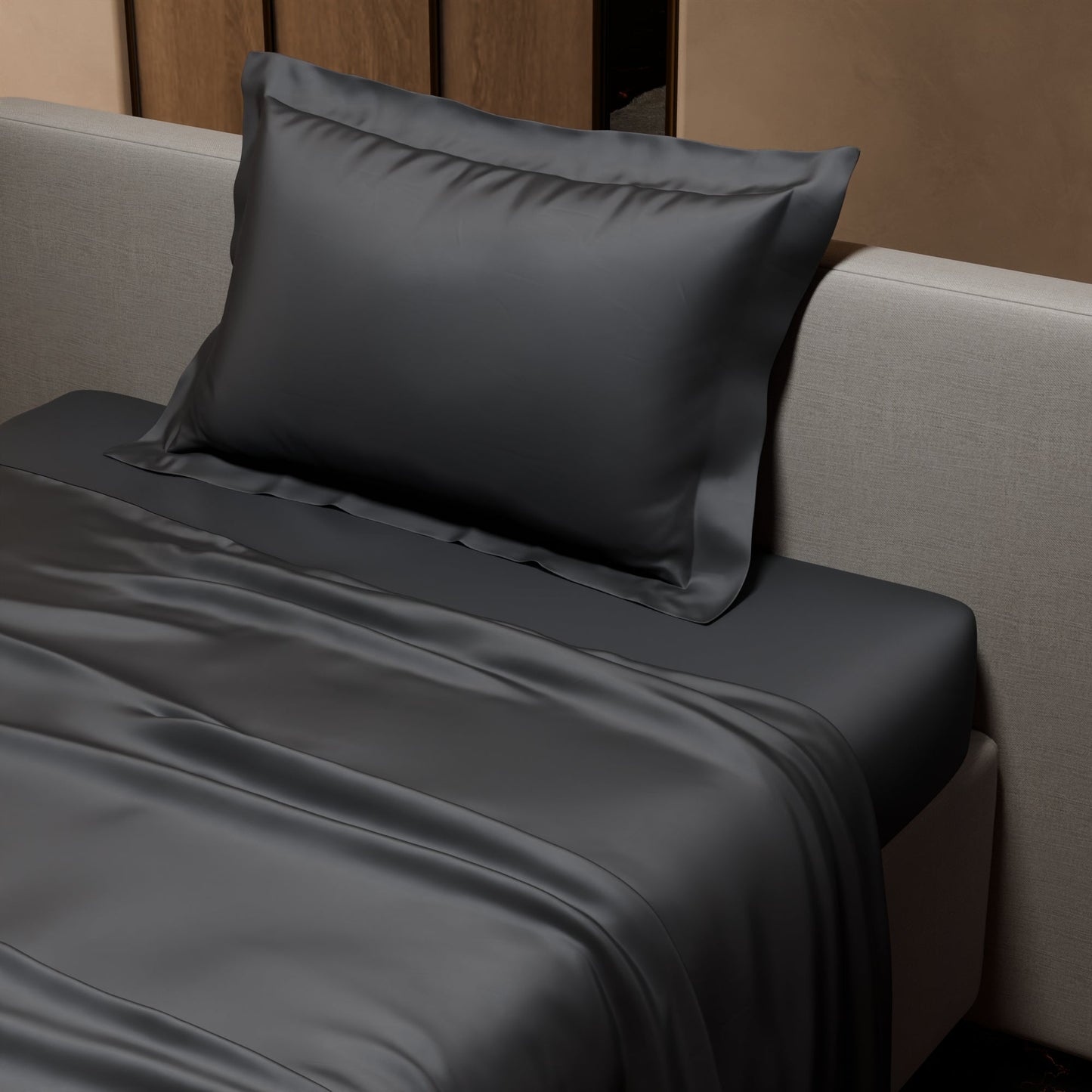 Twilight Embrace Flat Bedsheet Set