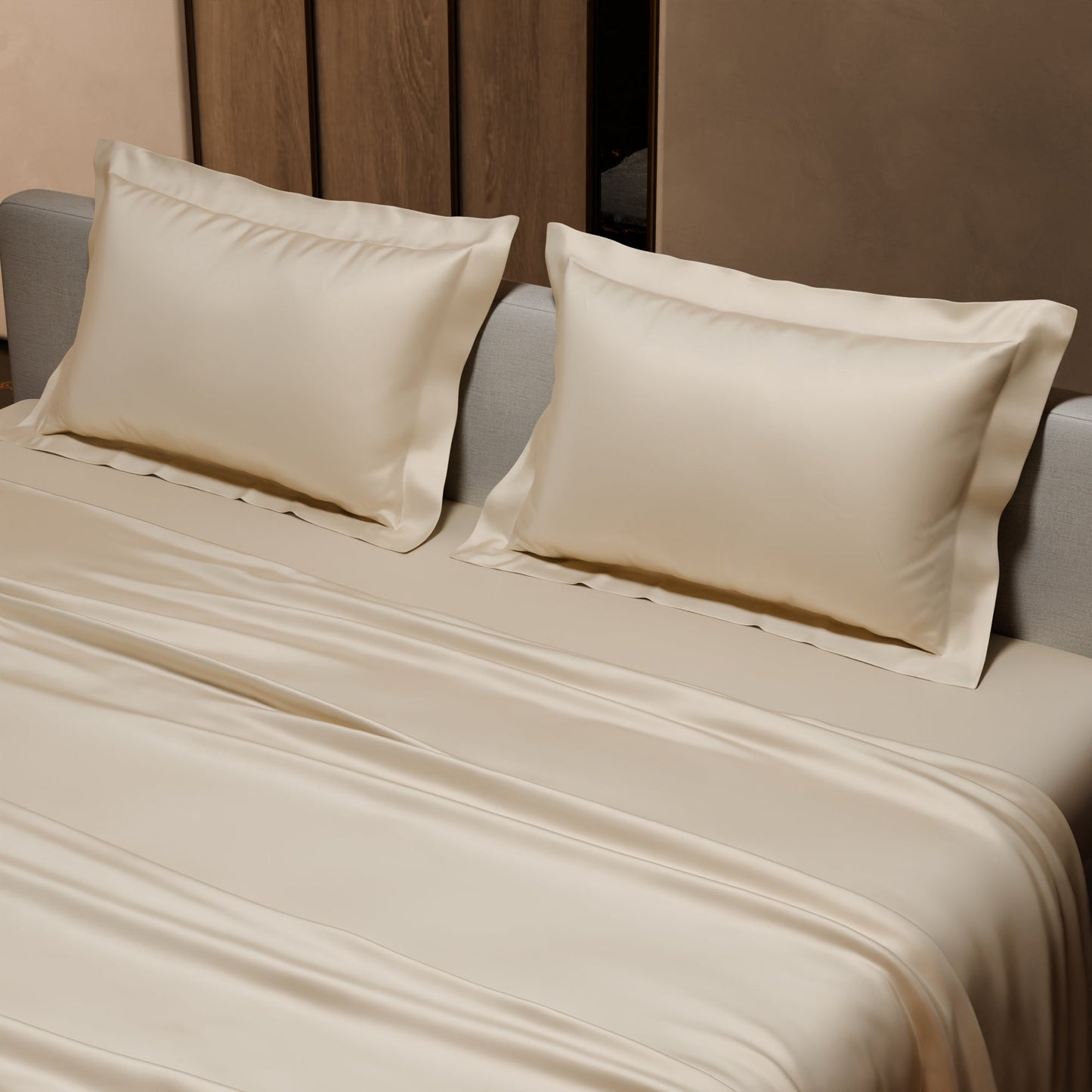 Charming Ivory Flat Bedsheet Set
