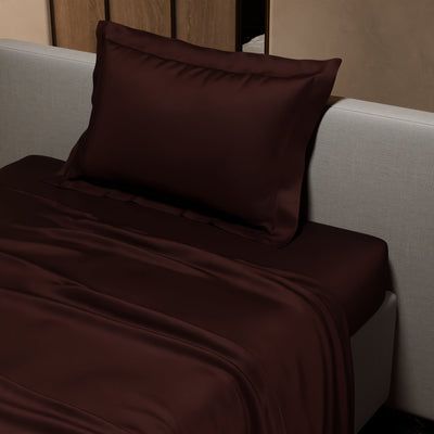 Hot Chocolate Flat Bedsheet Set